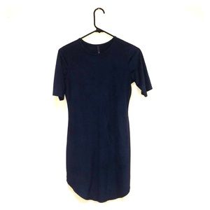 Tight Navy Blue Mini Dress